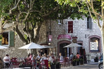 Mourvèdre liebt die Wärme wie hier in Gigondas
