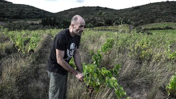 «Wie mit der Trockenheit umgehen?» Diskussion im Weinberg von [[win || Terres Georges]] im Minervois