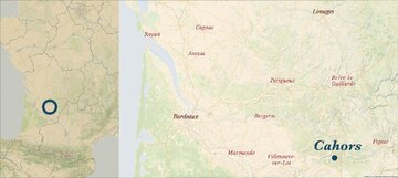 Die Weinregion Cahors im [[reg || Südwesten]] Frankreichs