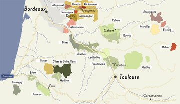 Unter dem «Südwesten» wurden weit verstreute Regionen zu einer etwas künstlichen Kategorie zusammen gefasst.