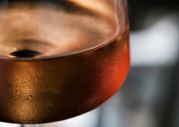Dunkler Rosé oder auch ein Clairet sind fast schon Rotweine