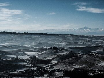 Das Piemont liegt in einer schönen, aber kalten Region: ideal für Wein